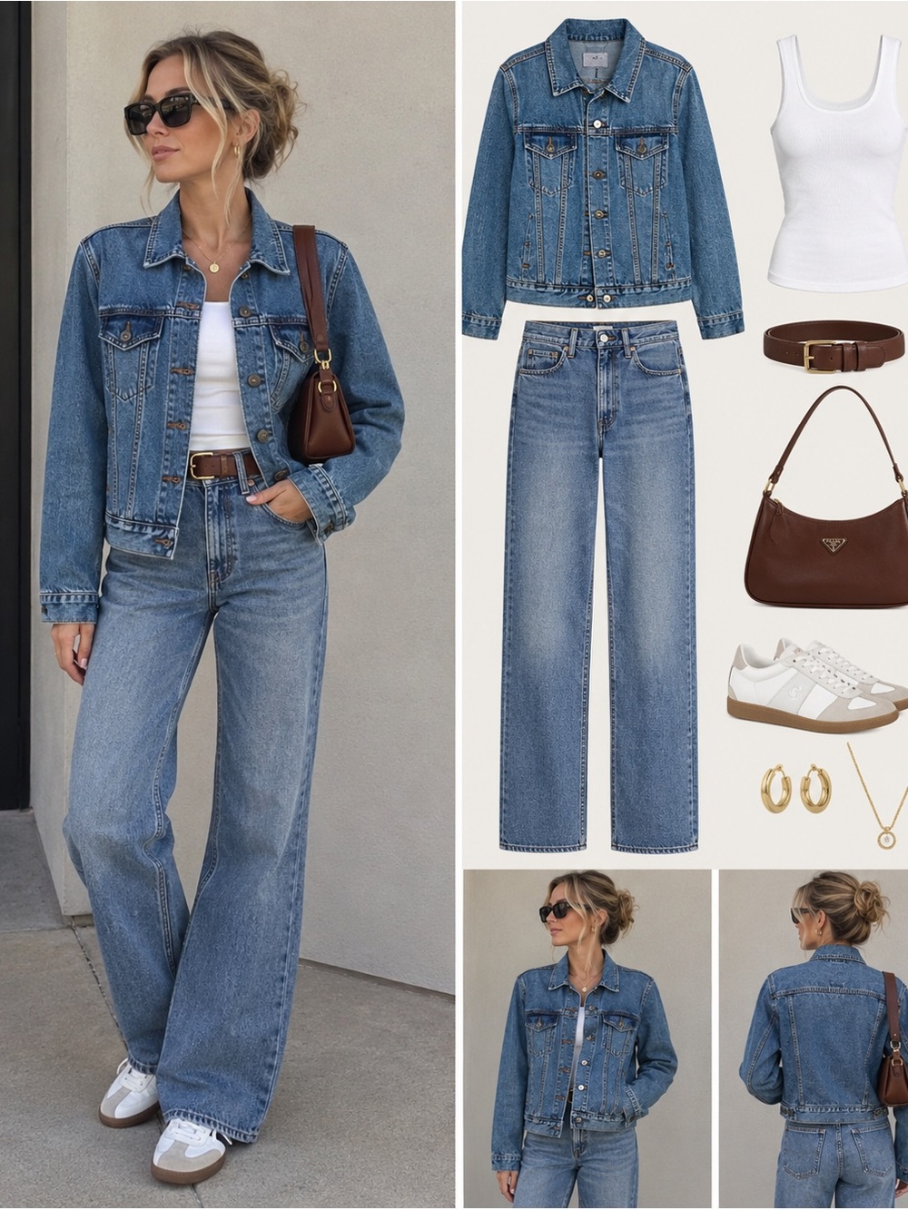 Fat Face Light Blue Denim Jacket - Women's Jean Jacket